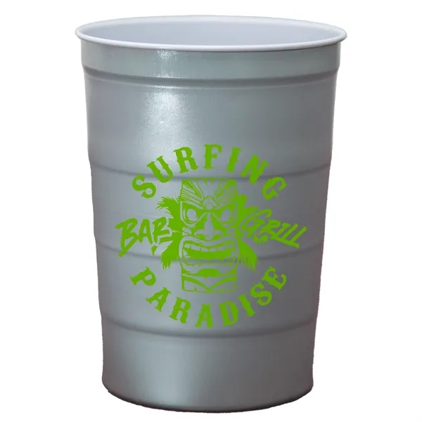 Garyline® The Cold One Steel Chill Party Cup - 16 oz.... from ASI 40480 Koozie Group