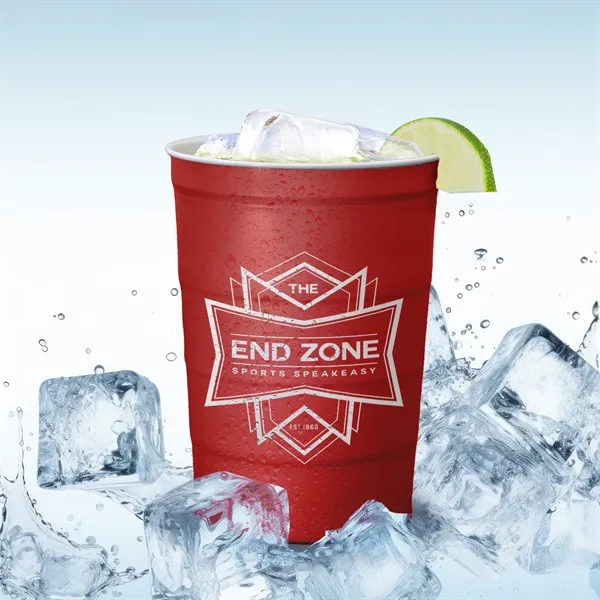 Garyline® The Cold One Steel Chill Party Cup - 16 oz.... from ASI 40480 Koozie Group
