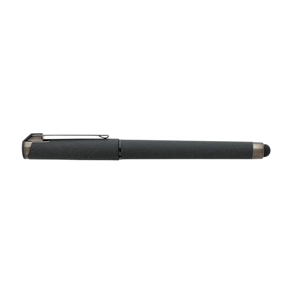 Good Value™ Cali Stylus Gunmetal Suede RABS Pen... from ASI 40480 Koozie Group
