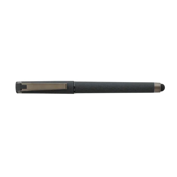 Good Value™ Cali Stylus Gunmetal Suede RABS Pen... from ASI 40480 Koozie Group