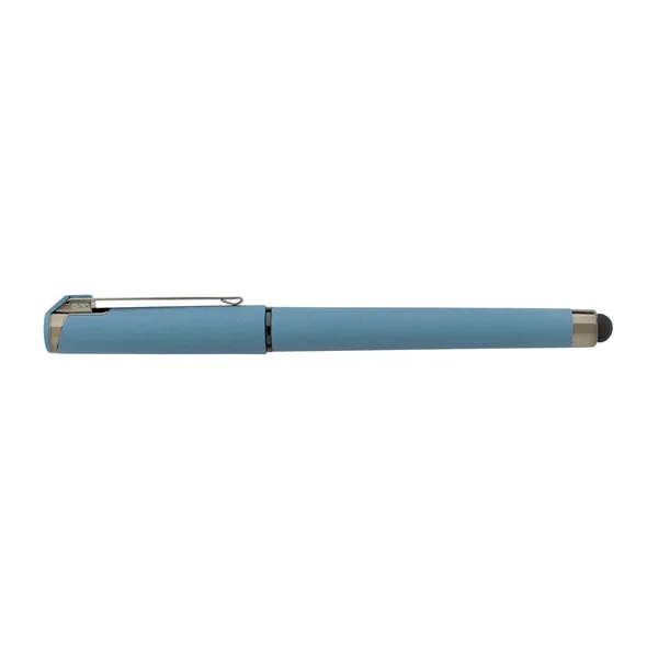 Good Value™ Cali Stylus Gunmetal Suede RABS Pen... from ASI 40480 Koozie Group