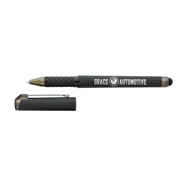 Good Value™ Cali Stylus Gunmetal Suede RABS Pen... from ASI 40480 Koozie Group