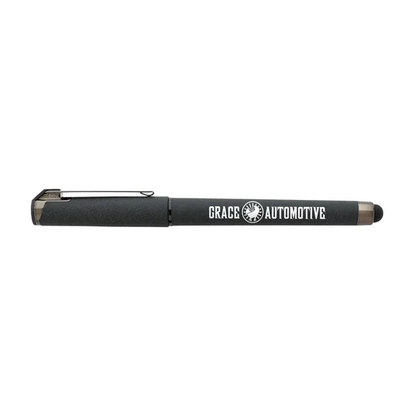 Good Value™ Cali Stylus Gunmetal Suede RABS Pen... from ASI 40480 Koozie Group