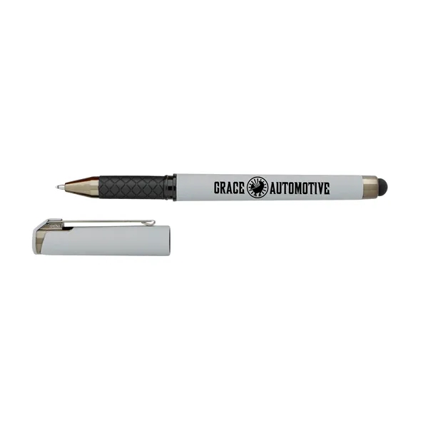 Good Value™ Cali Stylus Gunmetal Suede RABS Pen... from ASI 40480 Koozie Group