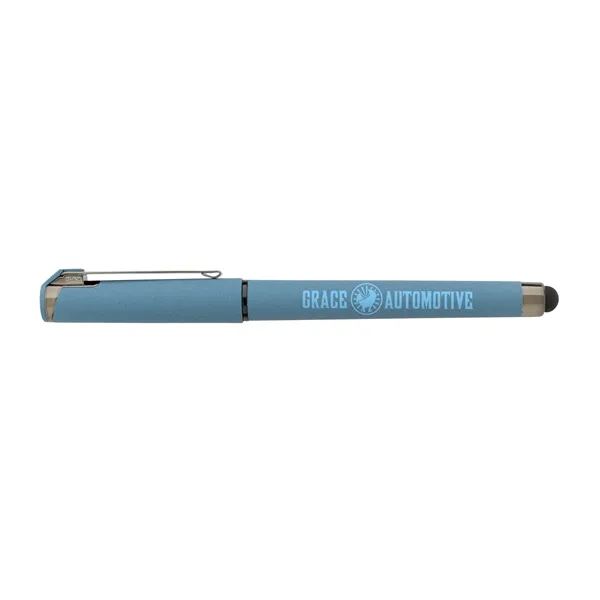 Good Value™ Cali Stylus Gunmetal Suede RABS Pen... from ASI 40480 Koozie Group