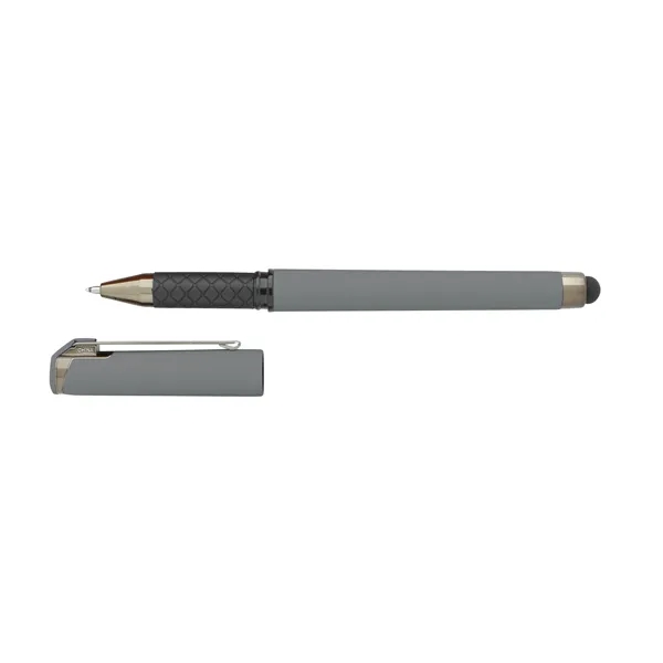 Good Value™ Cali Stylus Gunmetal Suede RABS Pen... from ASI 40480 Koozie Group