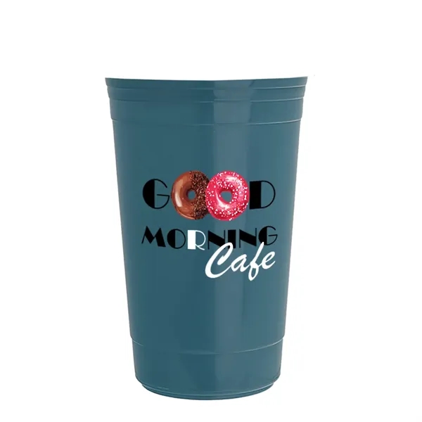 16 oz. Double-Wall insulated travel/coffee cup with sip-through lid.... from ASI 40480 Koozie Group