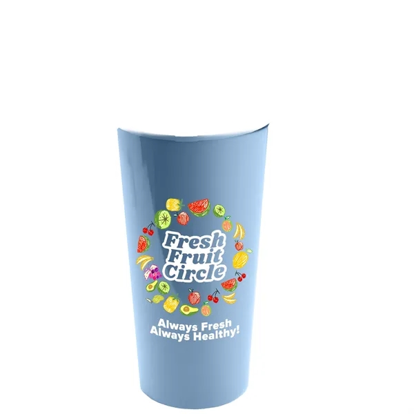 18 oz. Double-Wall Insulated Travel/ Coffee Cup with 2-in-1 Flip and... from ASI 40480 Koozie Group