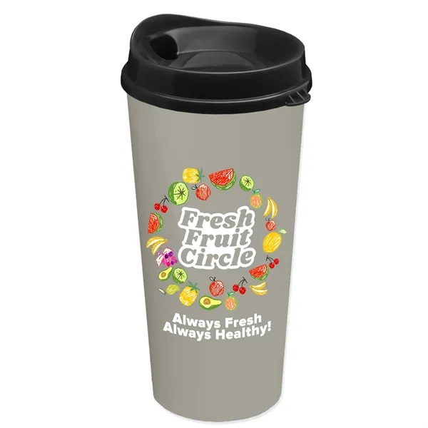 20 oz. Double-Wall insulated travel/coffee cup with sip-through lid... from ASI 40480 Koozie Group