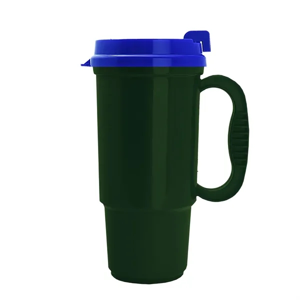 Insulated 16 oz. auto mug, BPA/BPS free, reusable and recyclable polypropylene.... from ASI 40480 Koozie Group