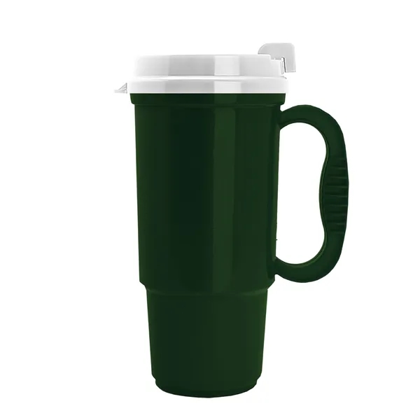 Insulated 16 oz. auto mug, BPA/BPS free, reusable and recyclable polypropylene.... from ASI 40480 Koozie Group