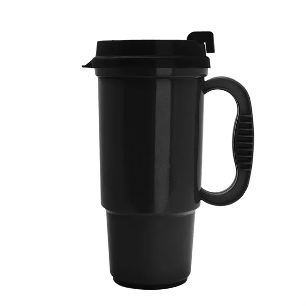 Insulated 16 oz. auto mug, BPA/BPS free, reusable and recyclable polypropylene.... from ASI 40480 Koozie Group