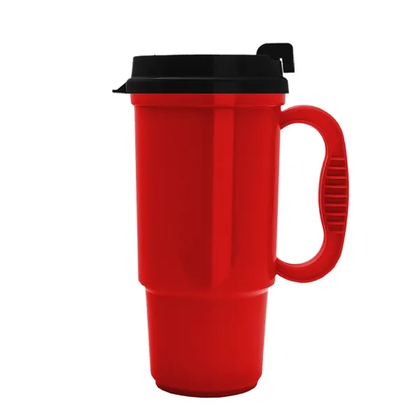 Insulated 16 oz. auto mug, BPA/BPS free, reusable and recyclable polypropylene.... from ASI 40480 Koozie Group