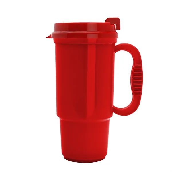 Insulated 16 oz. auto mug, BPA/BPS free, reusable and recyclable polypropylene.... from ASI 40480 Koozie Group