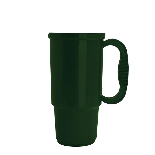 Insulated 16 oz. auto mug, BPA/BPS free, reusable and recyclable polypropylene.... from ASI 40480 Koozie Group