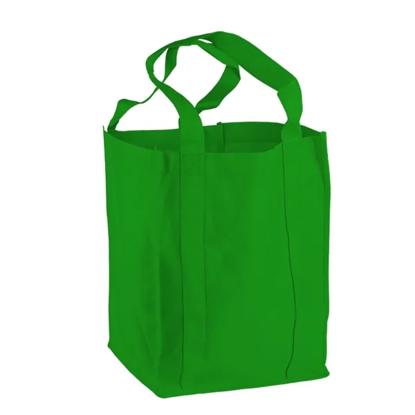 Non-woven polypropylene grocery tote bag, 12" wide, 14" H, and 8"... from ASI 40480 Koozie Group
