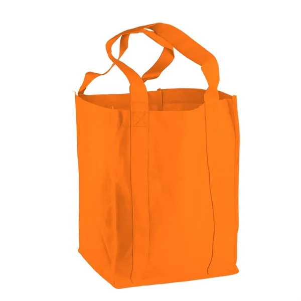 Non-woven polypropylene grocery tote bag, 12" wide, 14" H, and 8"... from ASI 40480 Koozie Group