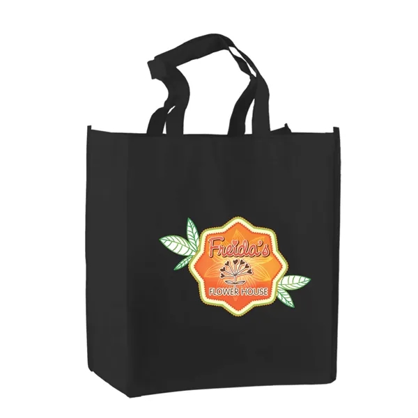 Non-woven polypropylene tote bag, 13" x 13" with a 18" handles.... from ASI 40480 Koozie Group
