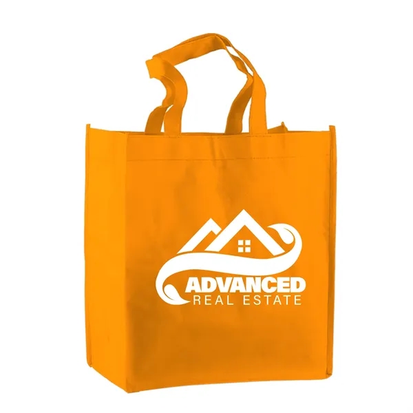 Non-woven polypropylene tote bag, 13" x 13" with a 18" handles.... from ASI 40480 Koozie Group