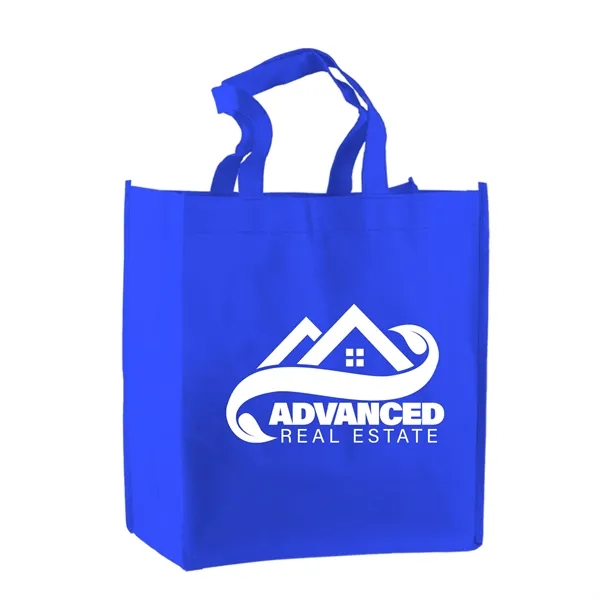 Non-woven polypropylene tote bag, 13" x 13" with a 18" handles.... from ASI 40480 Koozie Group