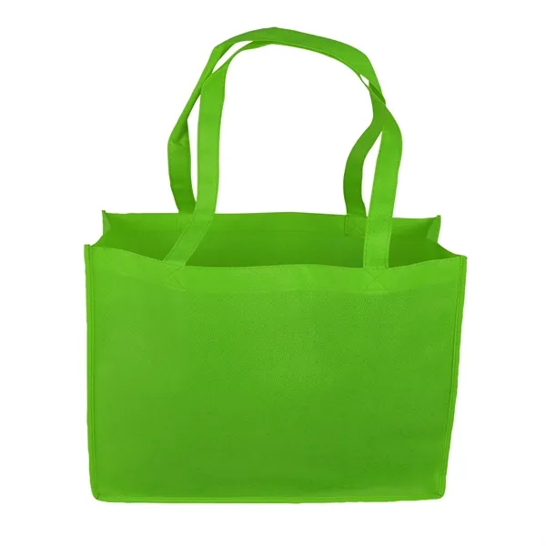 Non-woven polypropylene tote bag, 16" x 12" x 6" deep with... from ASI 40480 Koozie Group