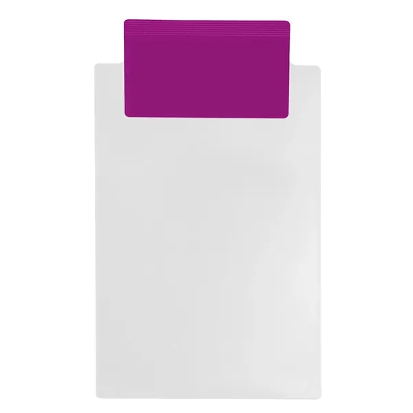 Memo clipboard, holds standard 5 1/2" x 8 1/2" writing pad.... from ASI 40480 Koozie Group