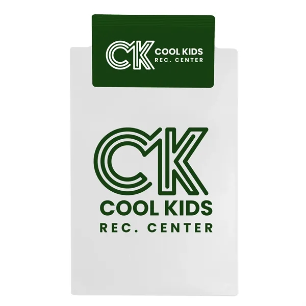 Memo clipboard, holds standard 5 1/2" x 8 1/2" writing pad.... from ASI 40480 Koozie Group