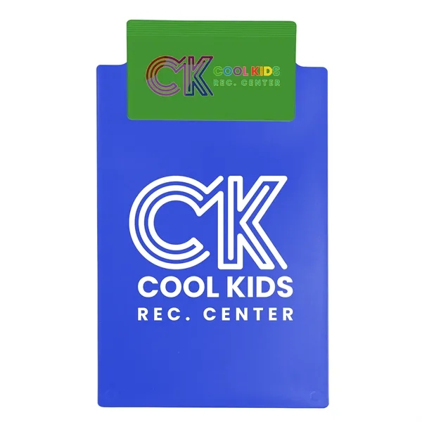 Memo clipboard, holds standard 5 1/2" x 8 1/2" writing pad.... from ASI 40480 Koozie Group