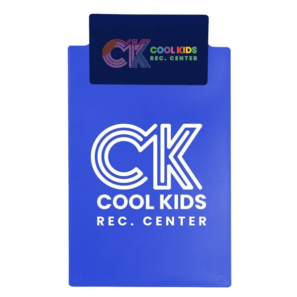 Memo clipboard, holds standard 5 1/2" x 8 1/2" writing pad.... from ASI 40480 Koozie Group