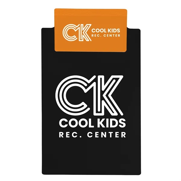 Memo clipboard, holds standard 5 1/2" x 8 1/2" writing pad.... from ASI 40480 Koozie Group