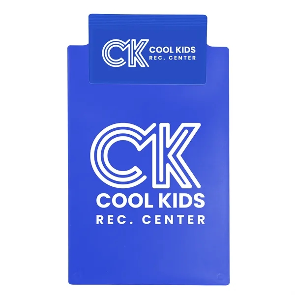 Memo clipboard, holds standard 5 1/2" x 8 1/2" writing pad.... from ASI 40480 Koozie Group