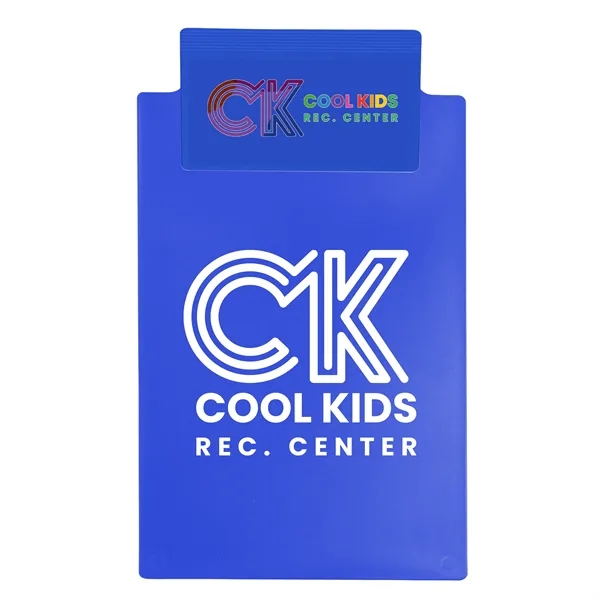 Memo clipboard, holds standard 5 1/2" x 8 1/2" writing pad.... from ASI 40480 Koozie Group