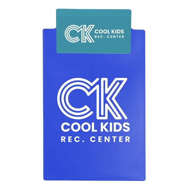 Memo clipboard, holds standard 5 1/2" x 8 1/2" writing pad.... from ASI 40480 Koozie Group