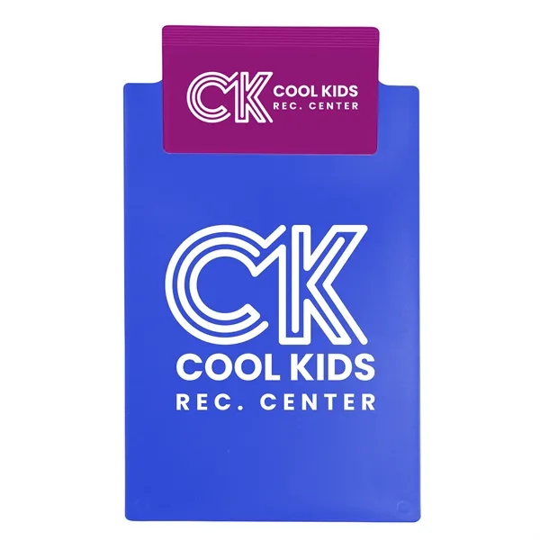 Memo clipboard, holds standard 5 1/2" x 8 1/2" writing pad.... from ASI 40480 Koozie Group