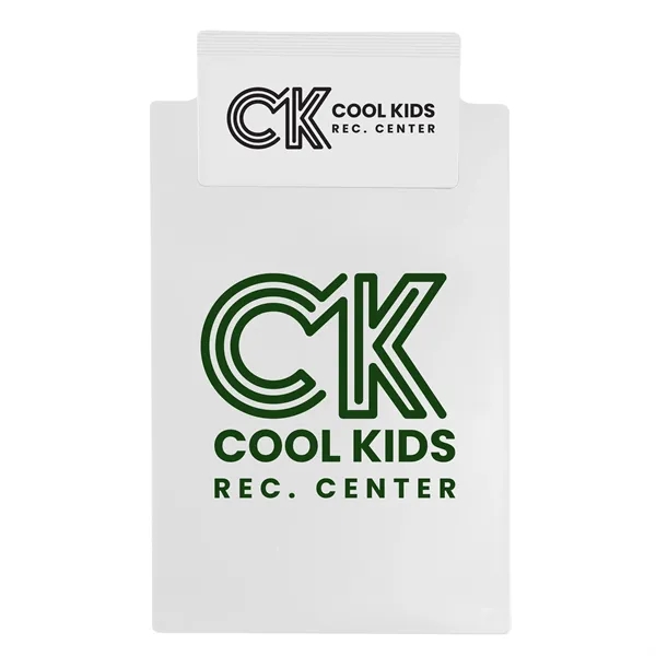 Memo clipboard, holds standard 5 1/2" x 8 1/2" writing pad.... from ASI 40480 Koozie Group