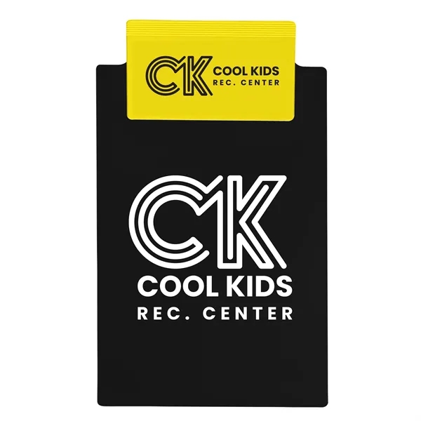 Memo clipboard, holds standard 5 1/2" x 8 1/2" writing pad.... from ASI 40480 Koozie Group