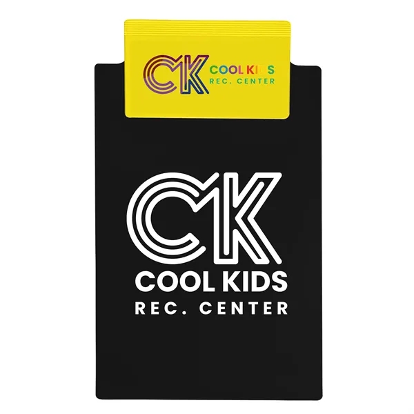 Memo clipboard, holds standard 5 1/2" x 8 1/2" writing pad.... from ASI 40480 Koozie Group