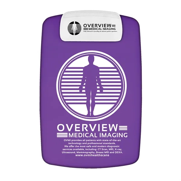 Contour white clip and board design clipboard, holds an 8 1/2"... from ASI 40480 Koozie Group