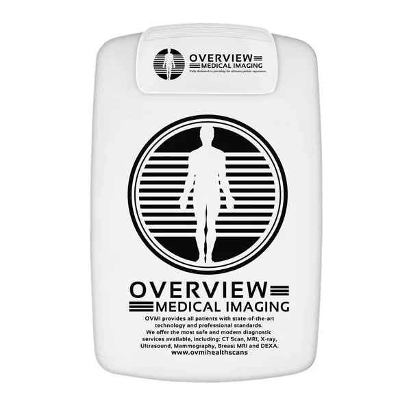 Contour white clip and board design clipboard, holds an 8 1/2"... from ASI 40480 Koozie Group