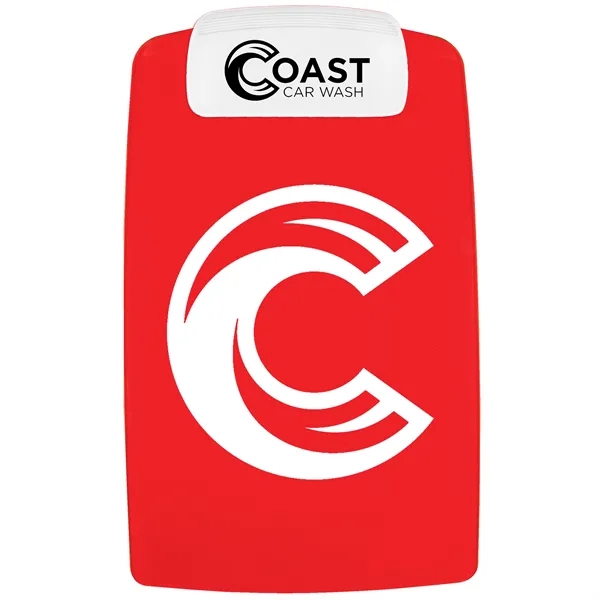 Legal size contour design clipboard, 9 1/2" W x 15 3/8"... from ASI 40480 Koozie Group