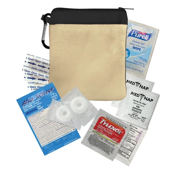 New Recovery Canvas Zipper Tote Kit. Everything You Need After a... from ASI 40480 Koozie Group