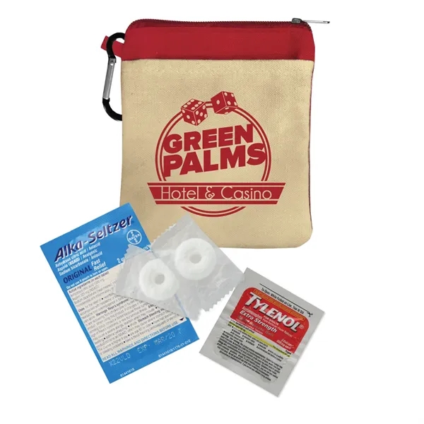 New Recovery Canvas Zipper Tote Kit. Everything You Need After a... from ASI 40480 Koozie Group