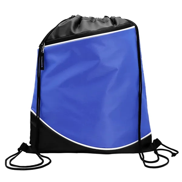 The Campus Pack with zipper pocket and accent stripes... from ASI 40480 Koozie Group