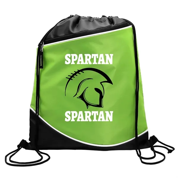 The Campus Pack with zipper pocket and accent stripes... from ASI 40480 Koozie Group