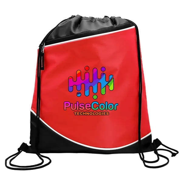 The Campus Pack with zipper pocket and accent stripes... from ASI 40480 Koozie Group