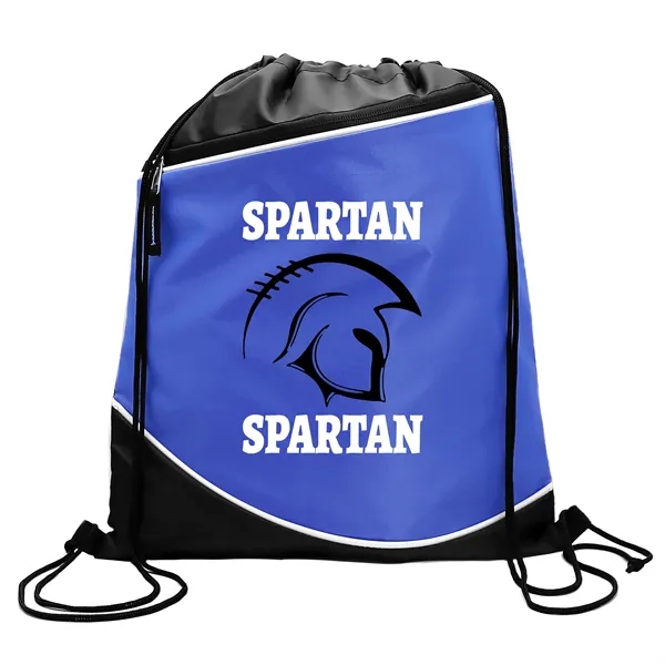 The Campus Pack with zipper pocket and accent stripes... from ASI 40480 Koozie Group