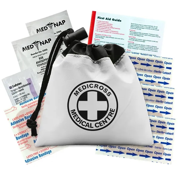 Drawstring First Aid... from ASI 40480 Koozie Group