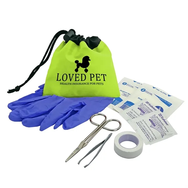 Drawstring Pet First Aid... from ASI 40480 Koozie Group