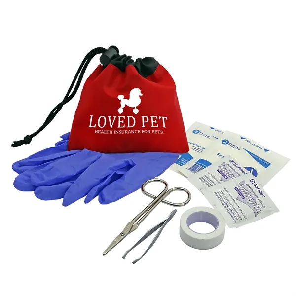 Drawstring Pet First Aid... from ASI 40480 Koozie Group