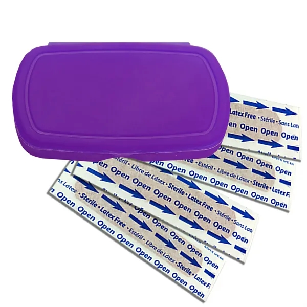 First aid kit. Oval shape, pocket size, elegant details.... from ASI 40480 Koozie Group